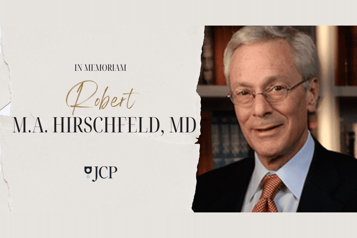 In Memoriam: Robert M. A. Hirschfeld, MD